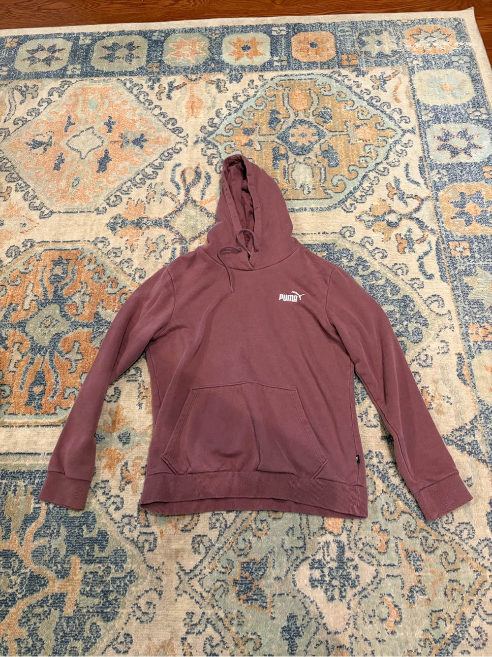Puma Dusty Maroon Pullover Hoodie